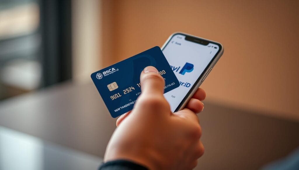 cara mengisi saldo paypal dari bca