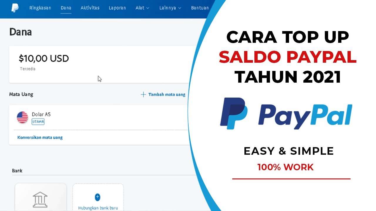 Panduan Lengkap: Cara Top Up Saldo PayPal Anda